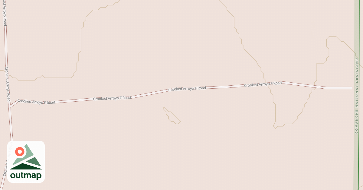 Map of CROOKED ARROYO F