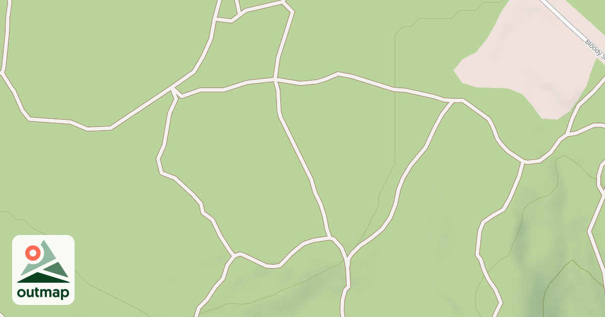 Map of Bloody Skillet ATV Trail