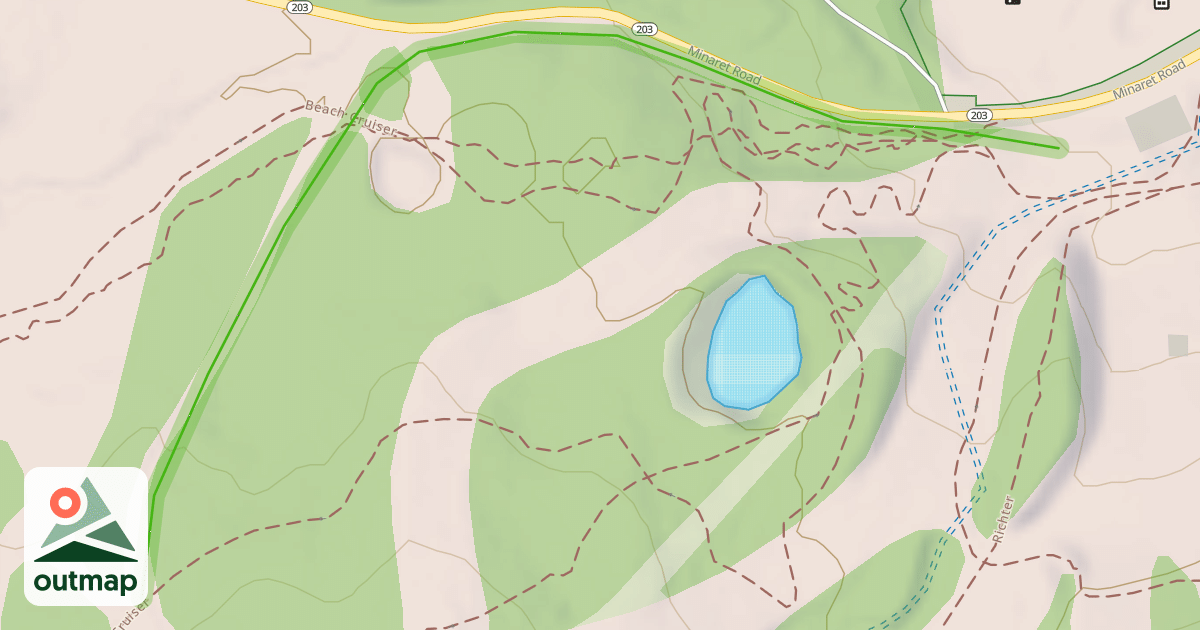 Map of Lower Road Runner