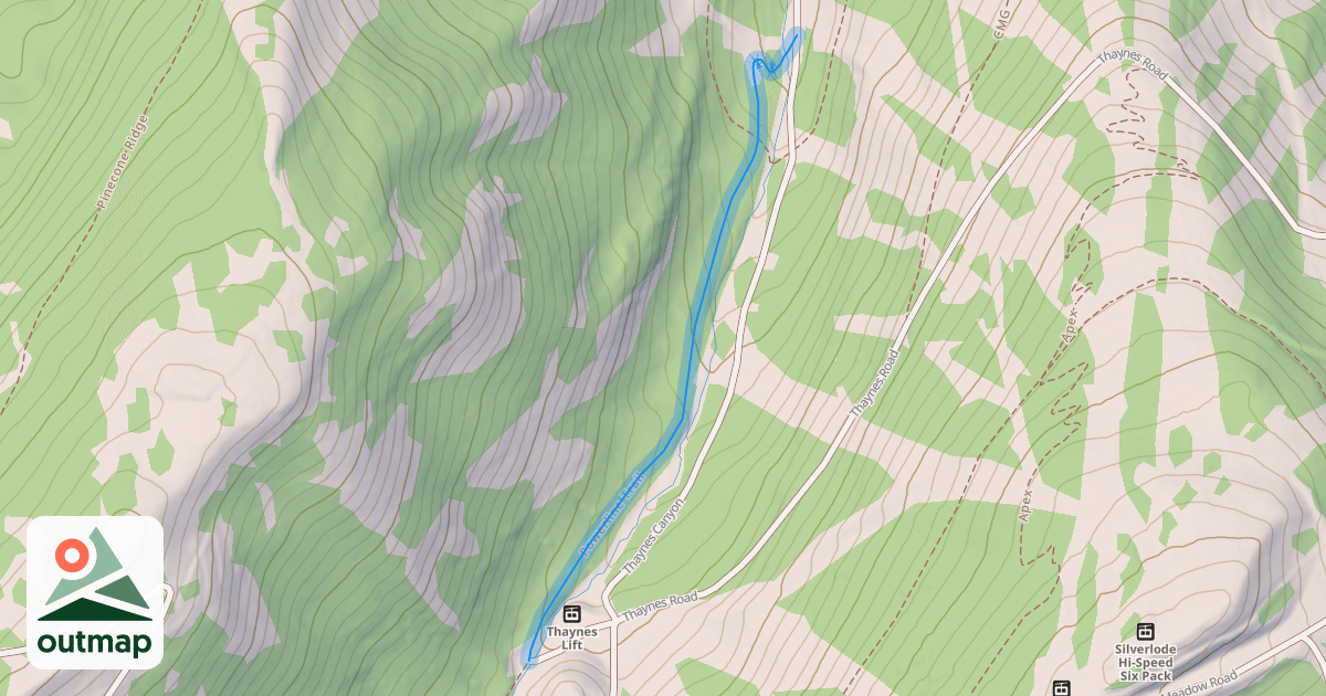 Map of Powerline Trail
