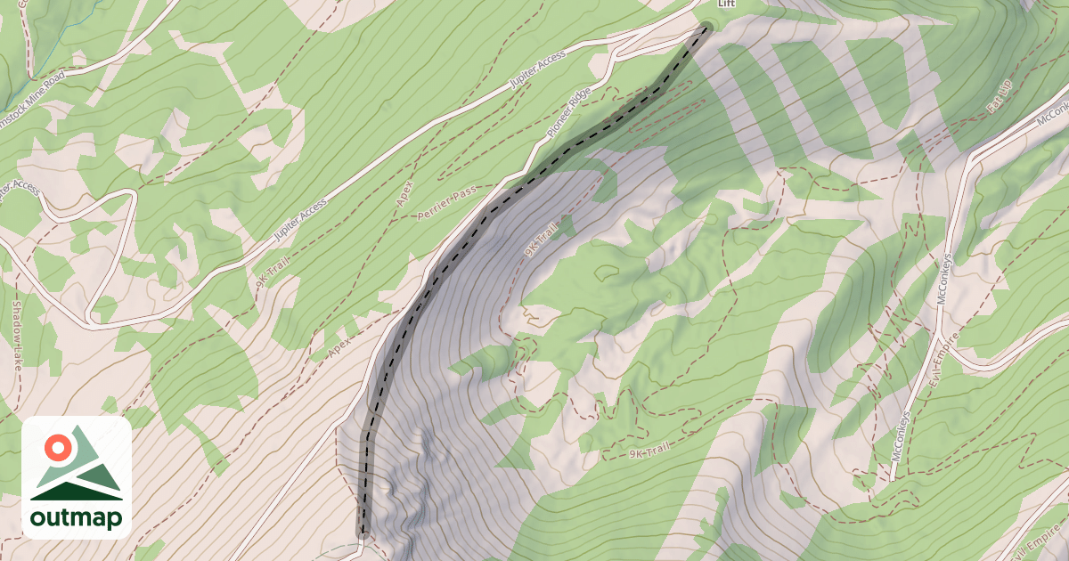 Map of Pioneer Ridge