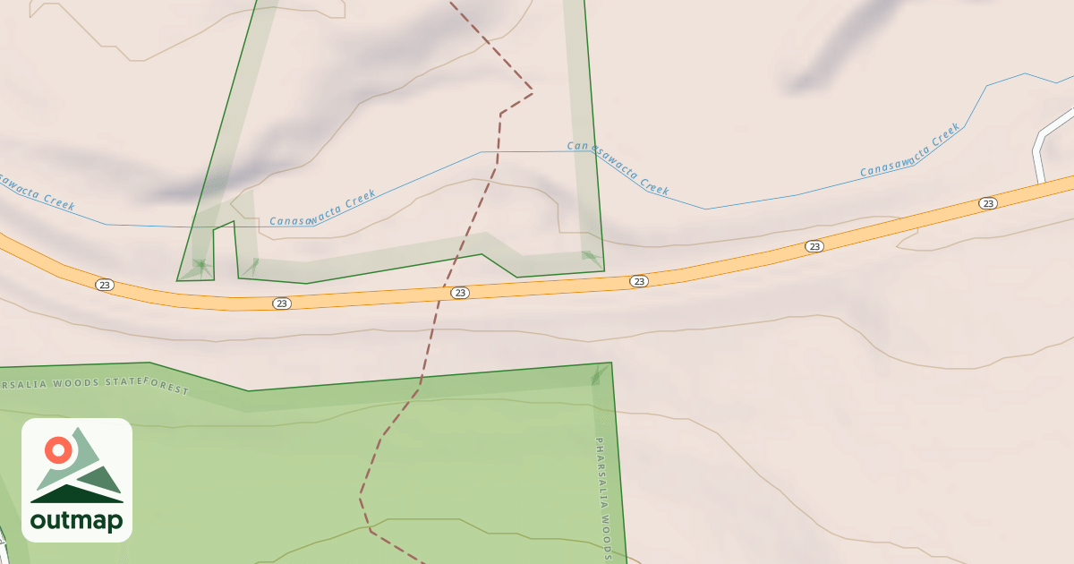 Map of Corridor Trail 7