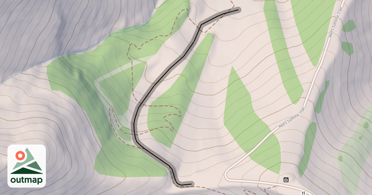 Map of Hill's Headwall