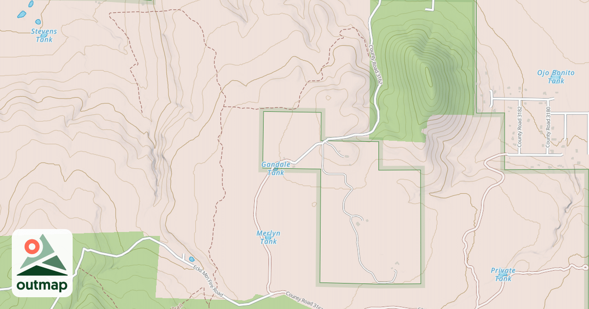 Map of MCINTYRE EASEMENT