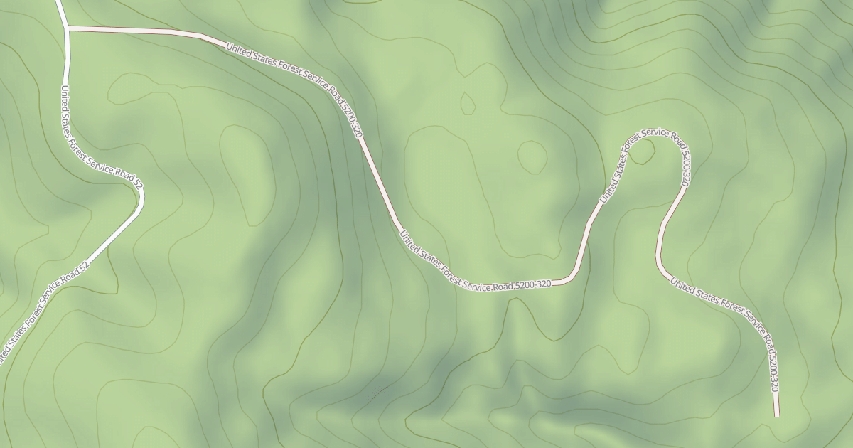 Map preview of USFS Motor Vehicle Use Map Roads {9CC204B8-F6D8-46D5-A185-E8193077C0DD}