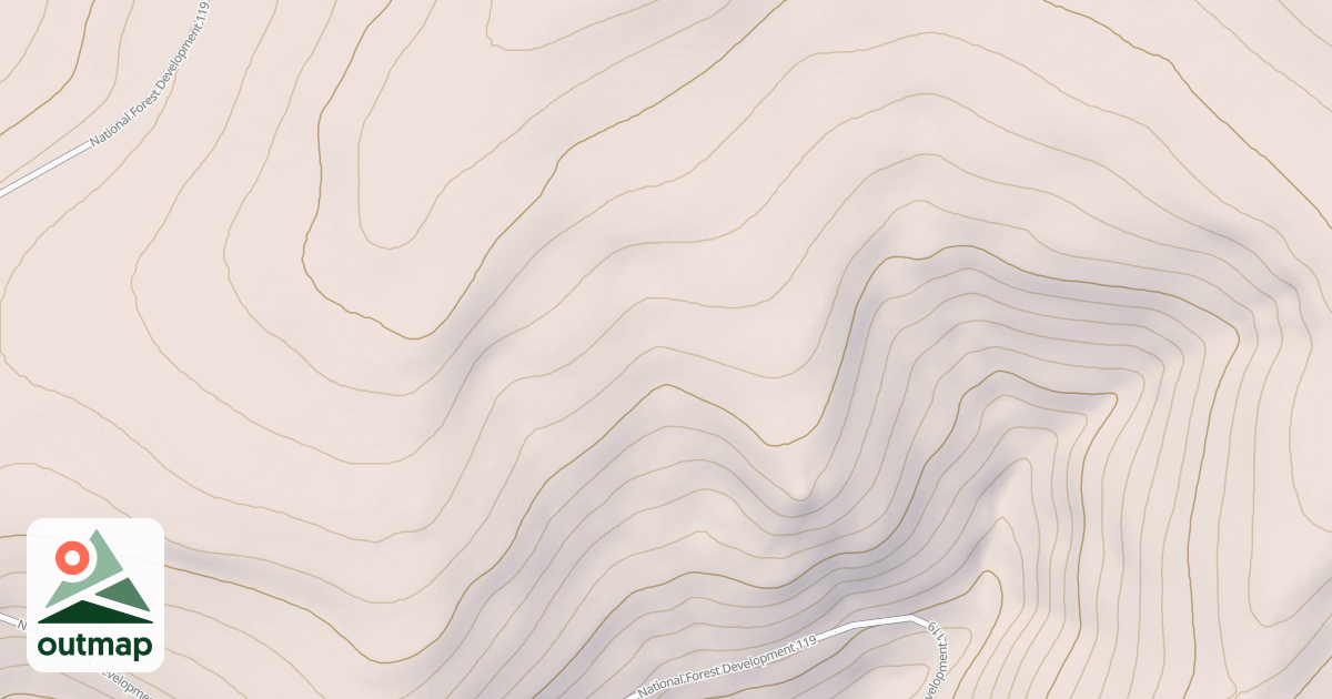 Map of Pole Cr