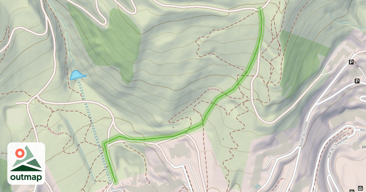 Map of La Marmotte
