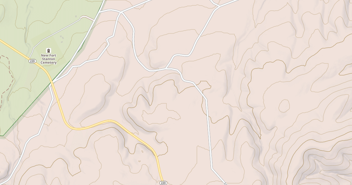 Map preview of Ru 252: Cementary Canyon