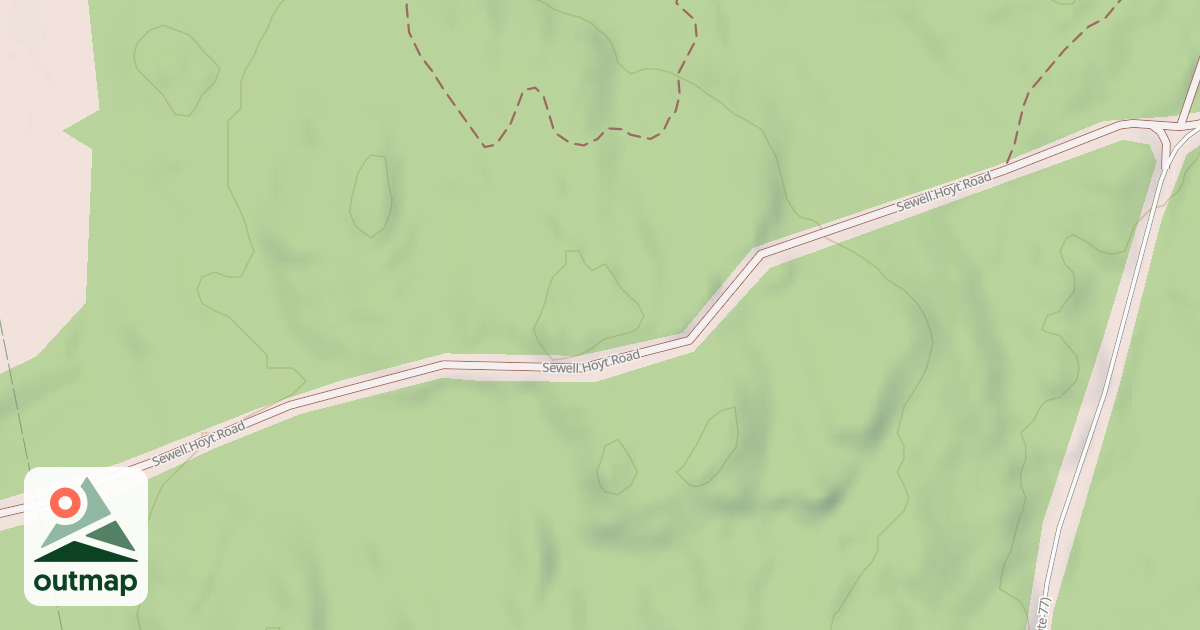 Map of Sewell Hoyt Road