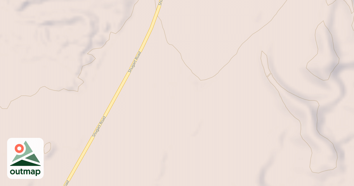 Map of Hackberry Trail System - Dunes Access