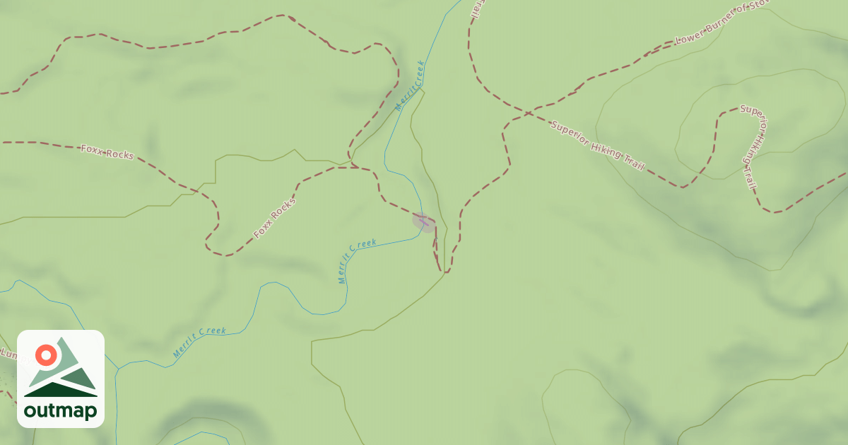 Map of Lower Burner of Stovetop (Duluth Traverse)