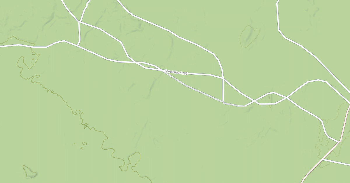 Map preview of FR 286
