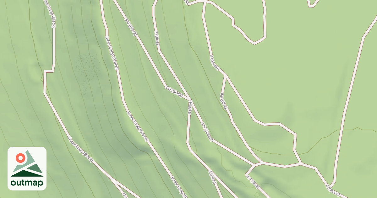 Map of Rock Run ATV Trails