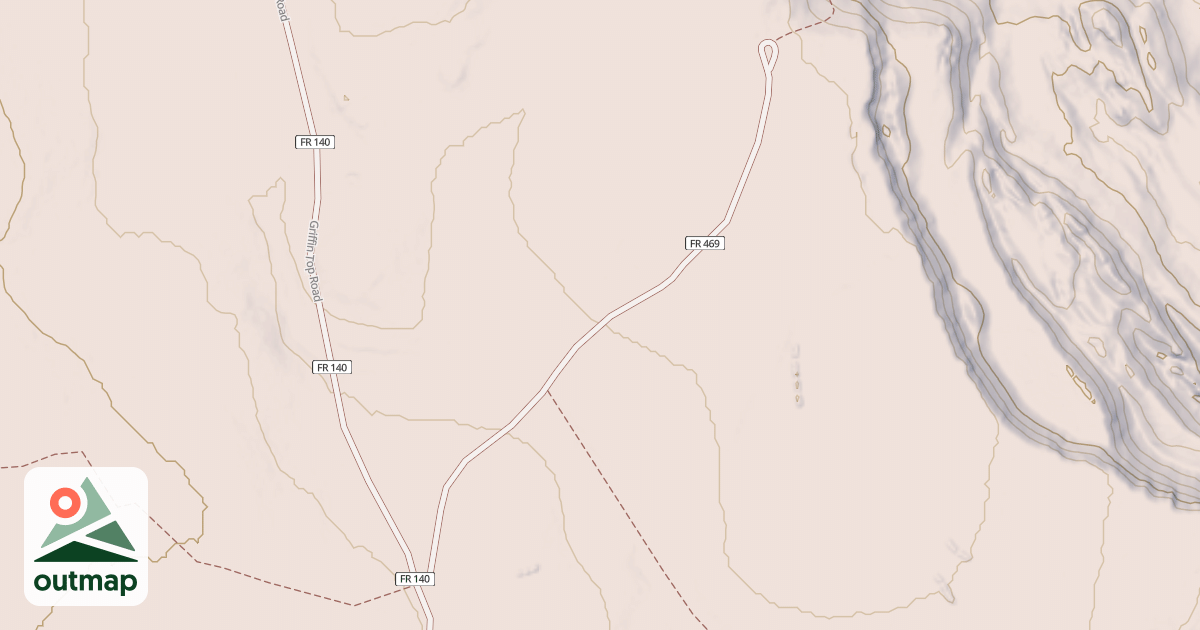 Map of BARKER TRAIL HEAD