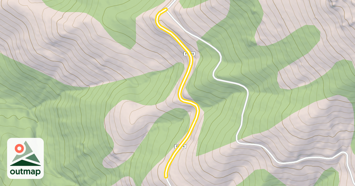 Map of Boise Ridge Road