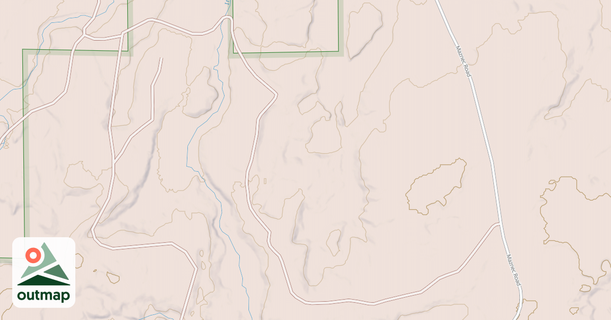 Map of USFS Motor Vehicle Use Map Trails 24494
