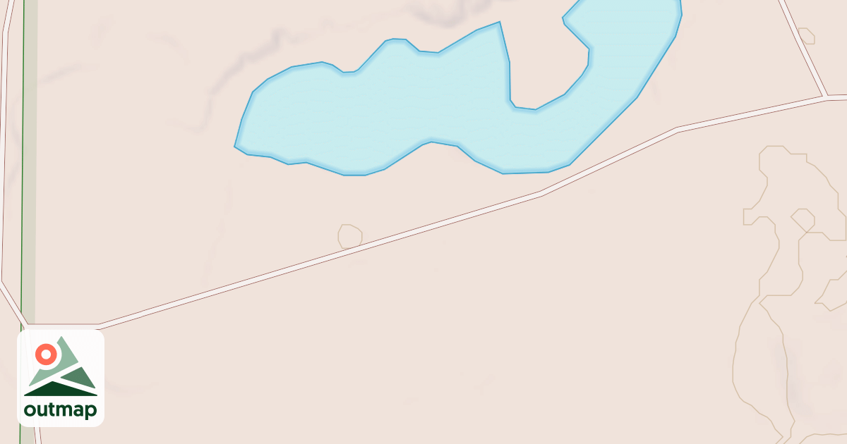 Map of General C.C. Andrews State Forest Trails