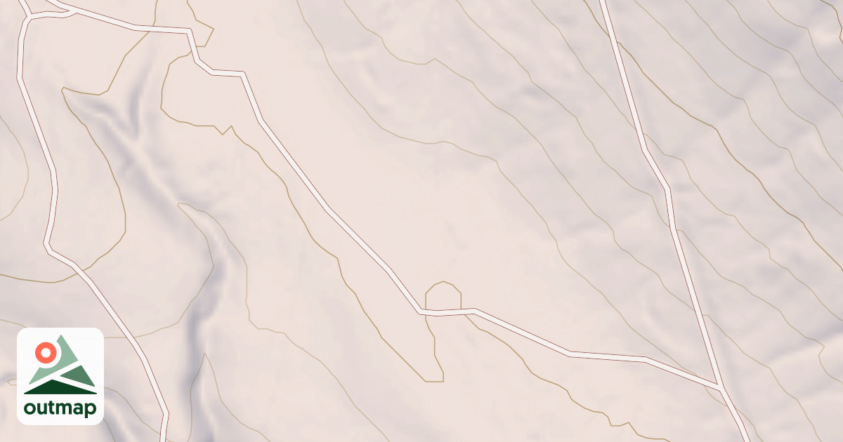 Map of CROWN BUTTE
