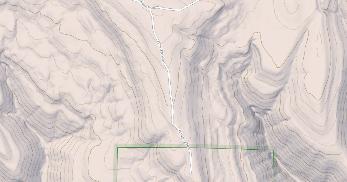 Map preview of USFS National Forest System Roads {1D74EE33-F530-4F10-B248-08111DCBF09E}