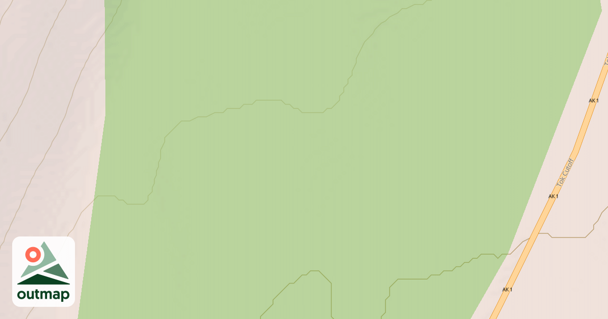 Map of carlson creek/lake