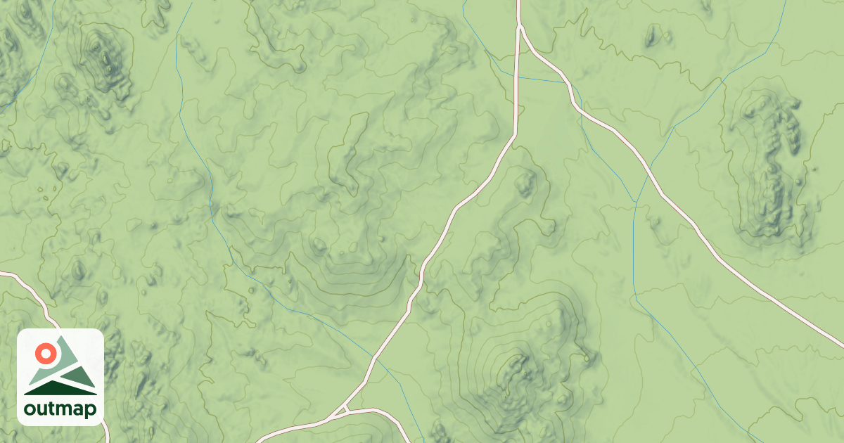 Map of CUTOFF ROAD