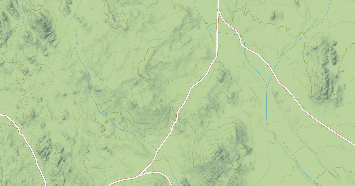 Map preview of CUTOFF ROAD