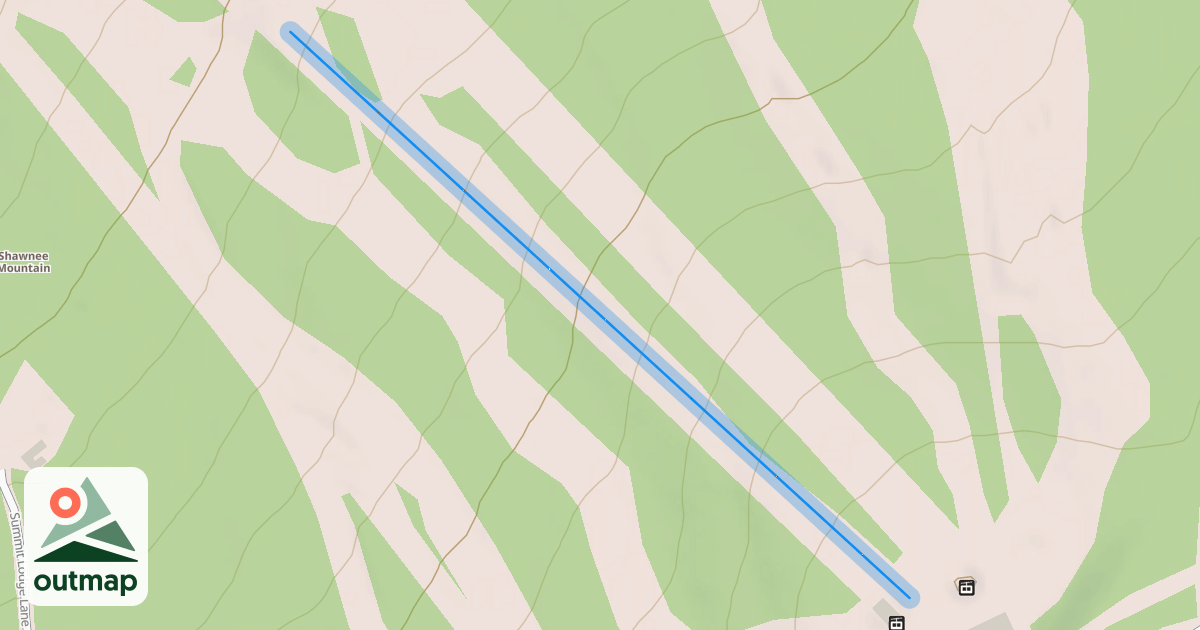 Map of Upper Tomahawk