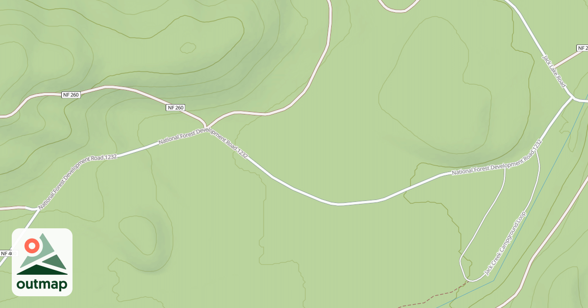 Map of USFS Motor Vehicle Use Map Roads {04AD72EF-95D8-4A86-93A2-729440E70F5D}