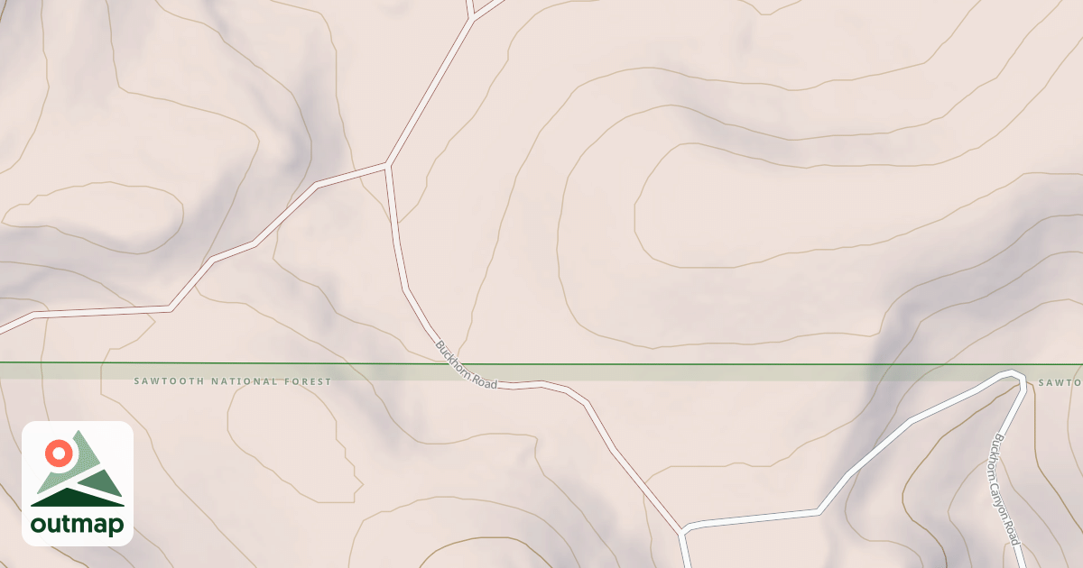 Map of MIKES CABIN