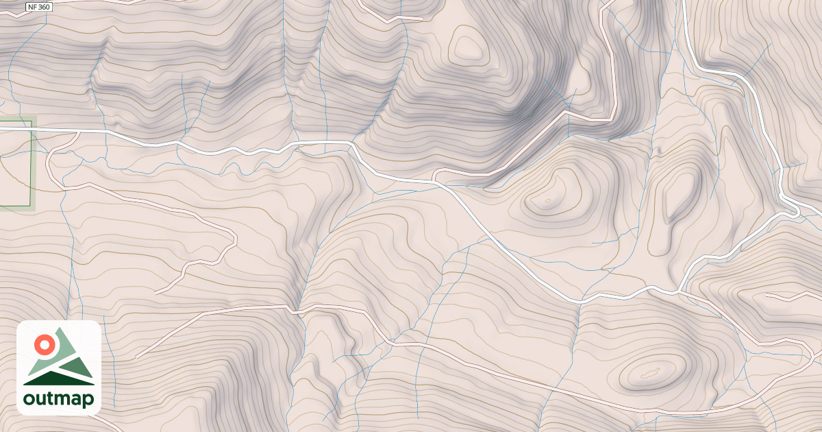 Map of USFS Motor Vehicle Use Map Roads {6ABD4634-285C-4A68-B8CF-853A907CCDC5}