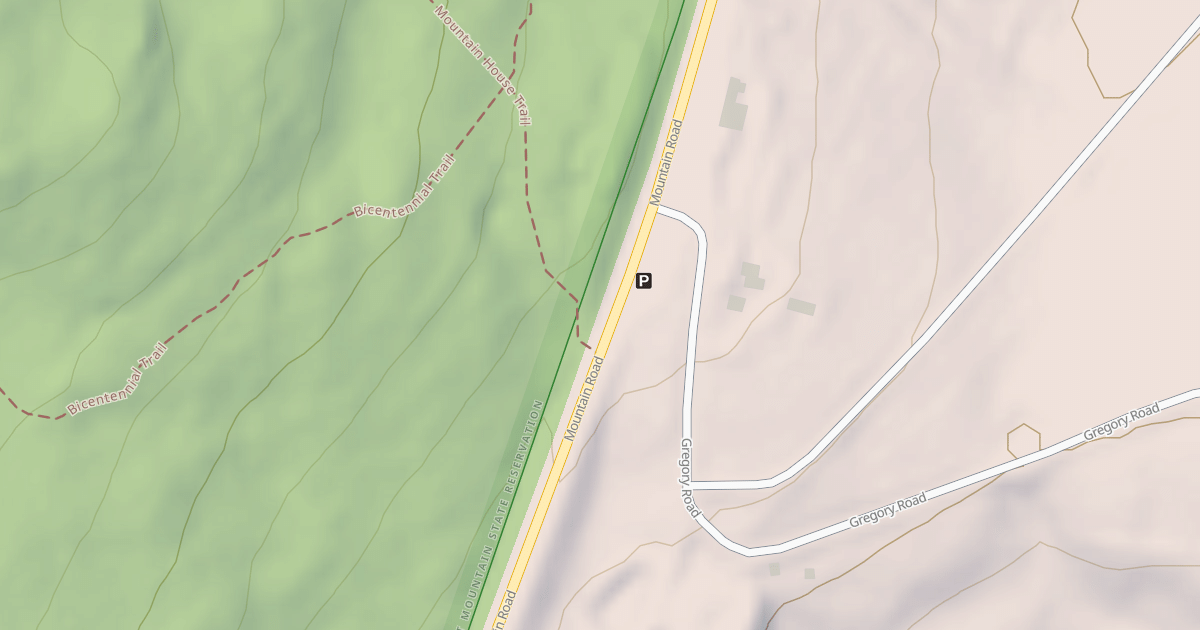 Map preview of Mountain House Trail