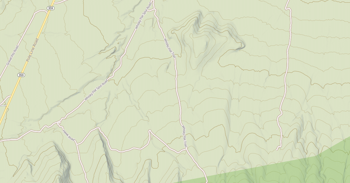 Map preview of WHISKY FLAT