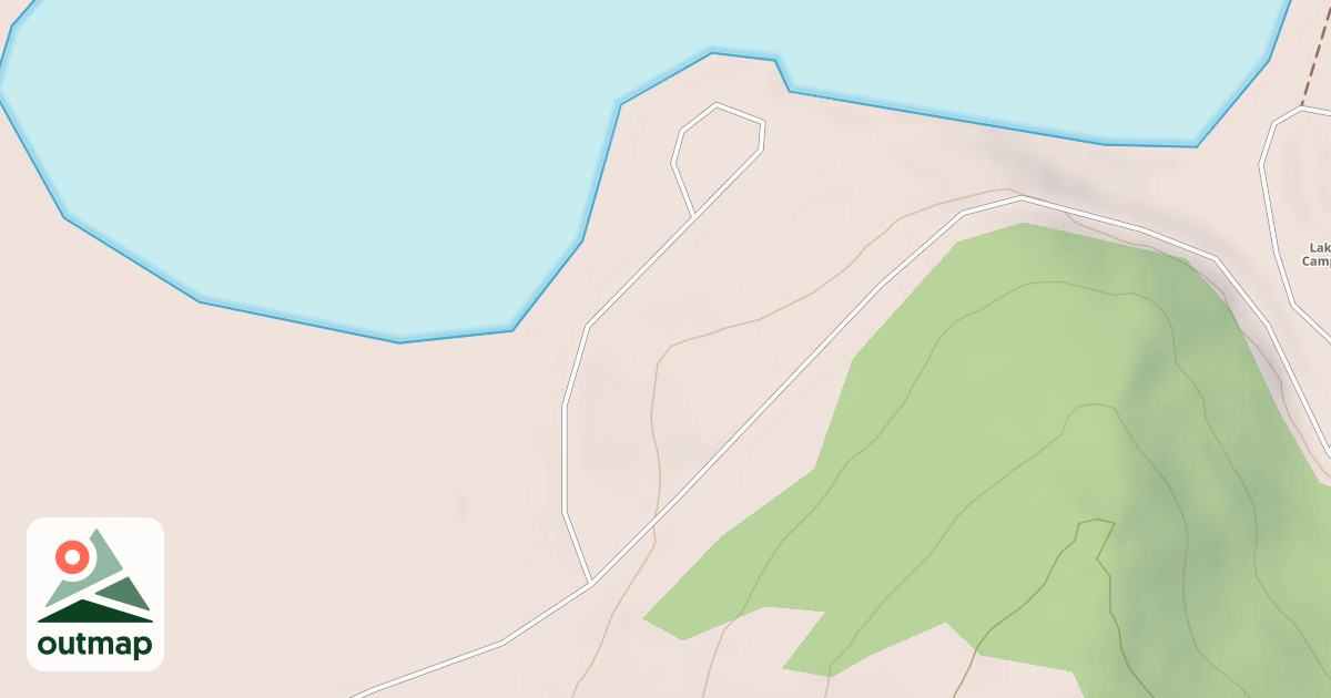 Map of LOUIS LAKE CAMPGROUND