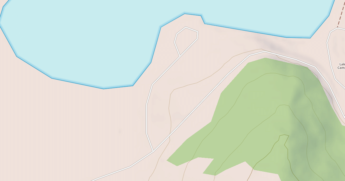 Map preview of LOUIS LAKE CAMPGROUND