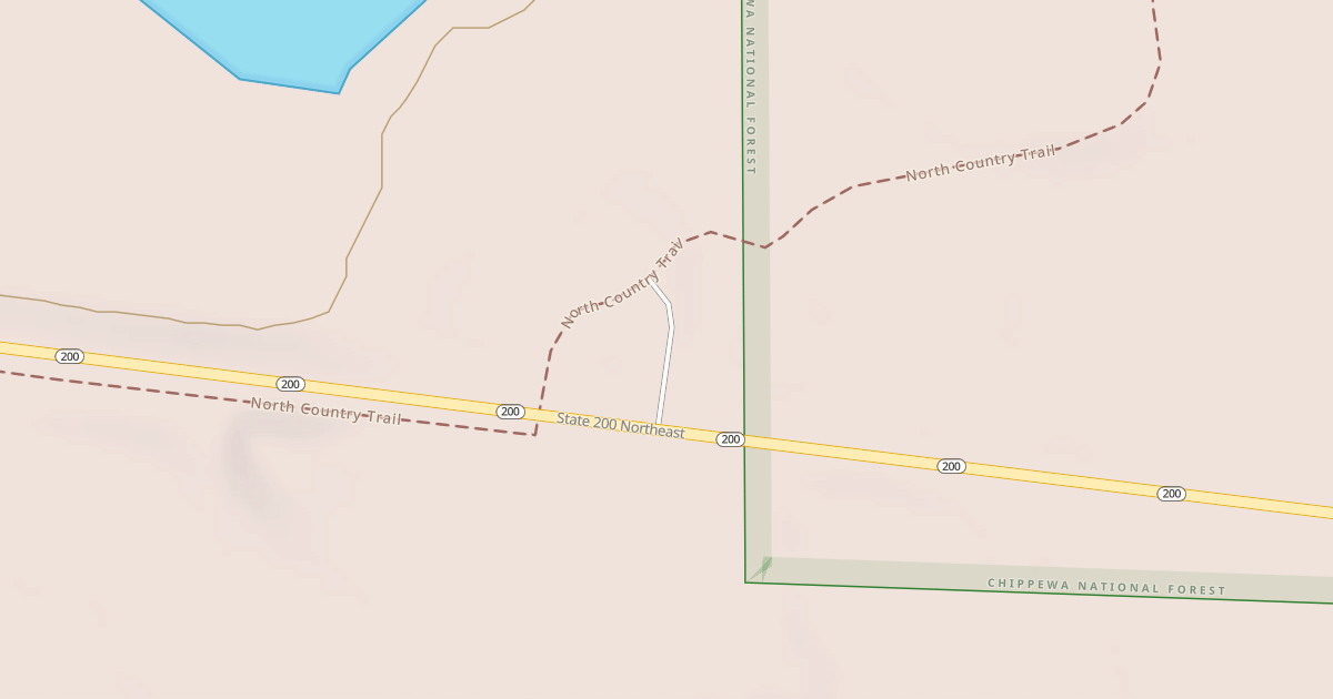 Map preview of MN 200 SPUR 2889