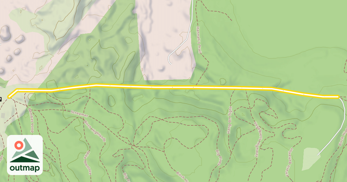Map of Bambas Loop