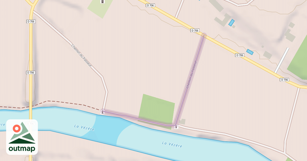 Map of Chemin du Passeur