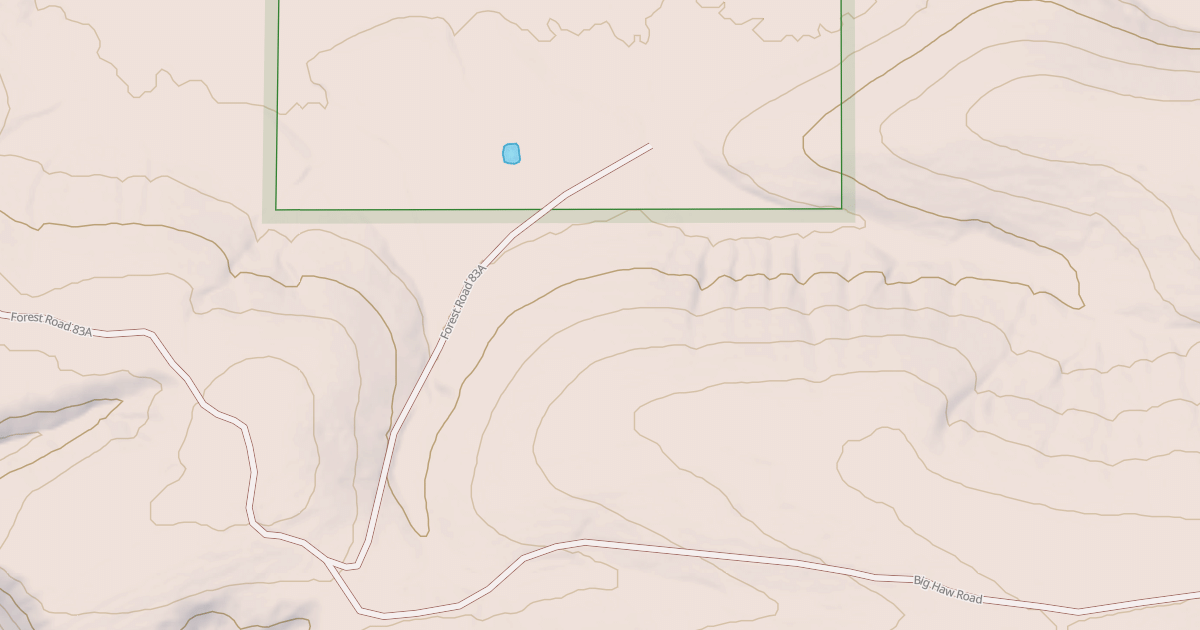 Map preview of USFS Motor Vehicle Use Map Roads {1F99E3D0-9C6E-4EDC-90CE-325CE892A0DC}