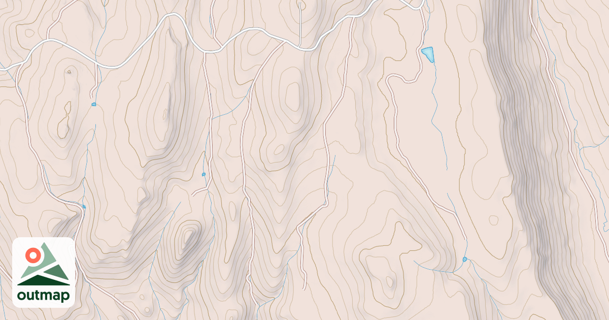 Map of CARY SPRING SPUR