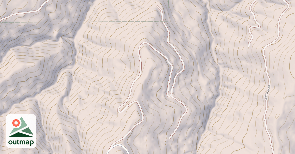 Map of TEHAMA RIDGE