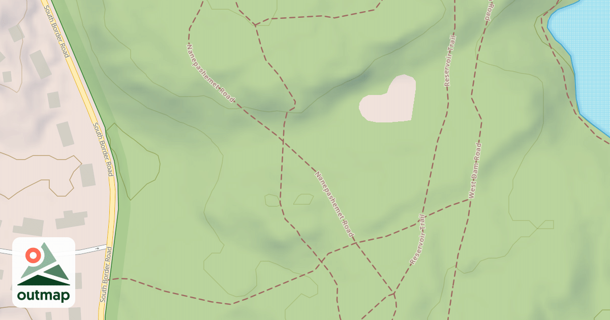 Map of Mountain Bike