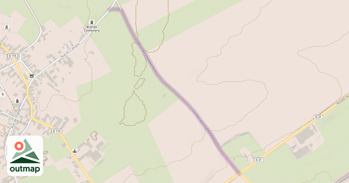 Map of Chemin des Charbonniers