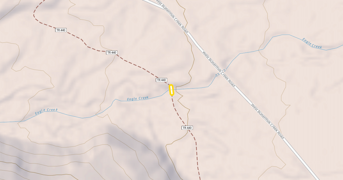 Map preview of Twisp River Trail
