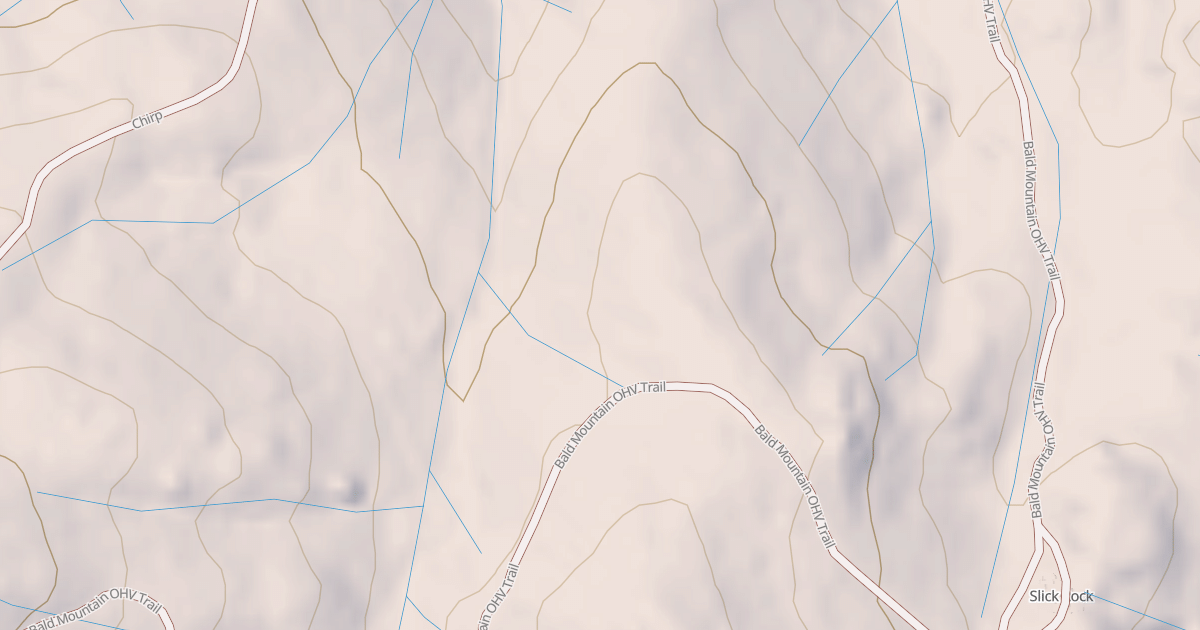 Map preview of BALD MOUNTAIN T8