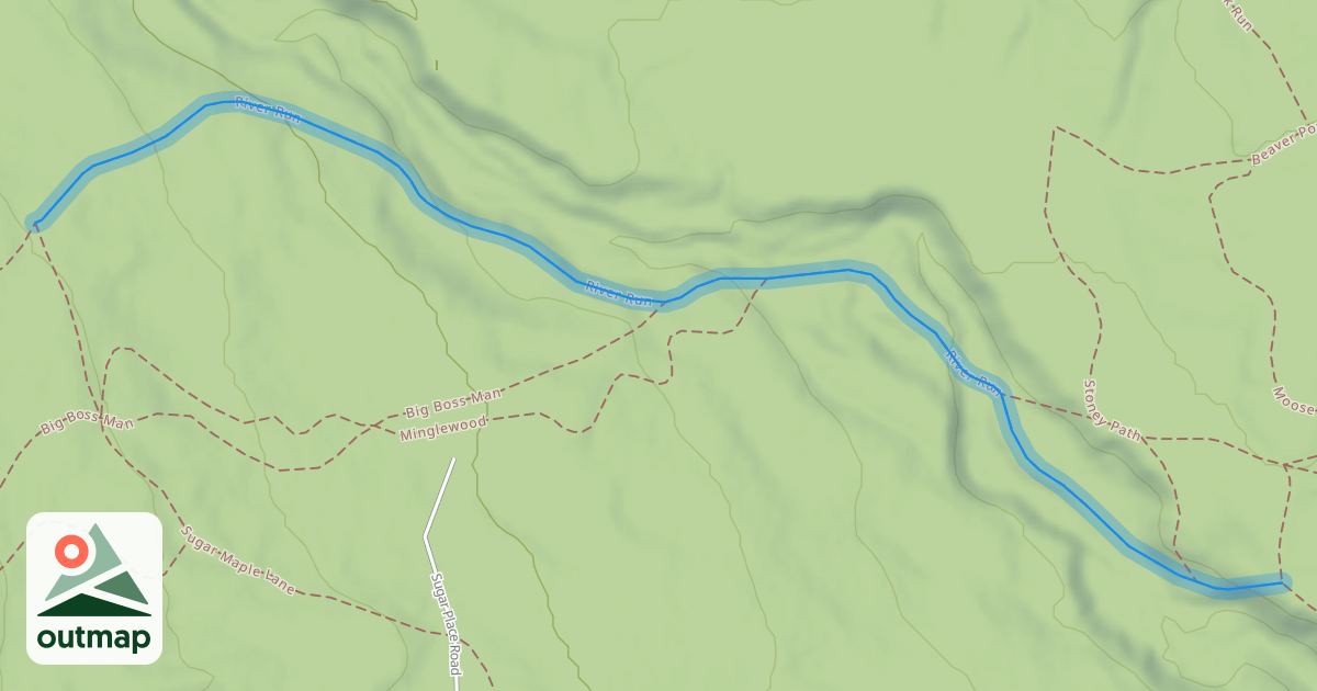 Map of River Run