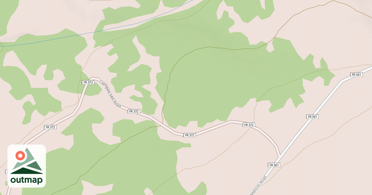 Map of WEST MANCOS E1