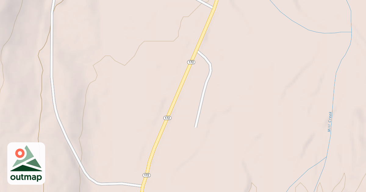Map of BROKENSHIRE PICNIC AREA