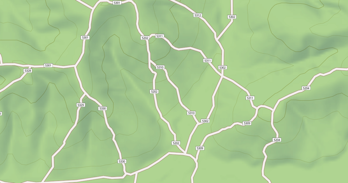 Map preview of USFS Motor Vehicle Use Map Trails 19739