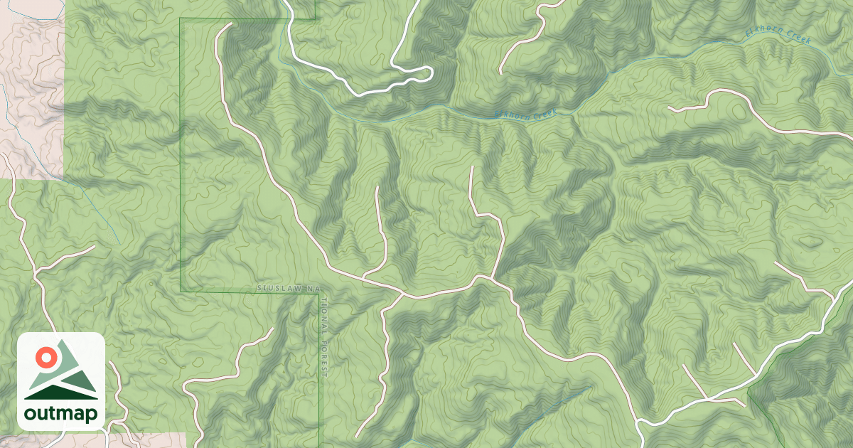 Map of USFS Motor Vehicle Use Map Roads {B490511D-4E48-4053-83BA-8F6489A09726}