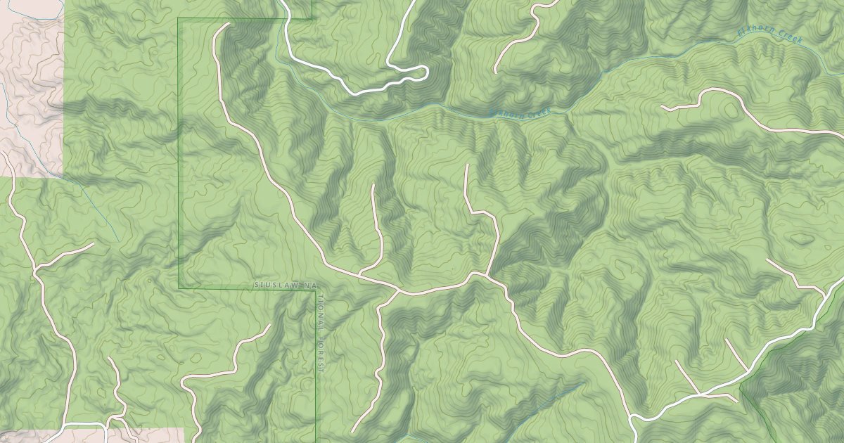Map preview of USFS Motor Vehicle Use Map Roads {B490511D-4E48-4053-83BA-8F6489A09726}